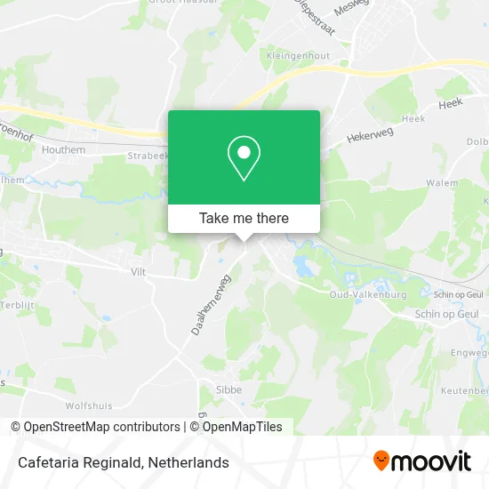 Cafetaria Reginald map