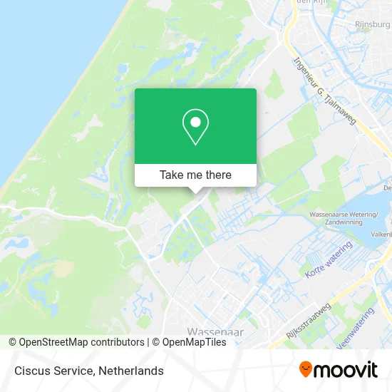Ciscus Service Karte