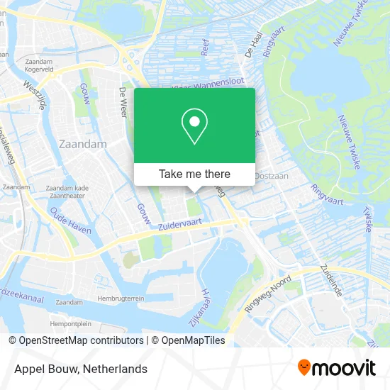 Appel Bouw map