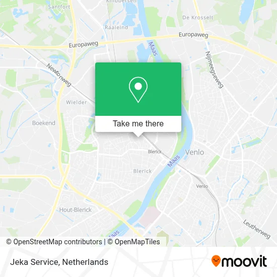 Jeka Service map