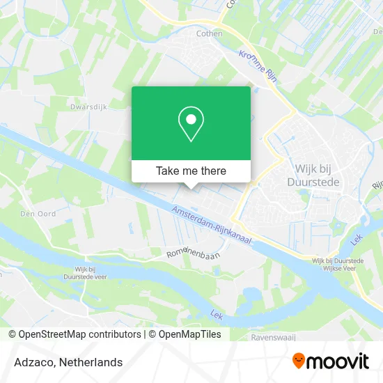 Adzaco map