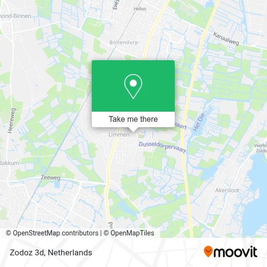 Zodoz 3d map