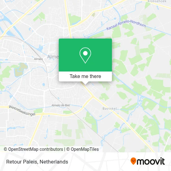 Retour Paleis map