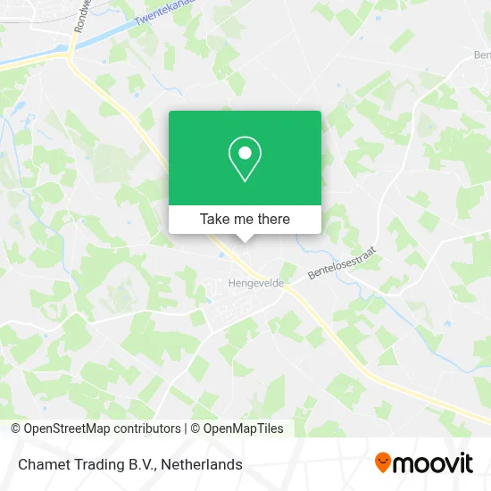 Chamet Trading B.V. map