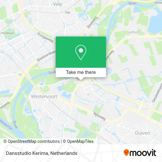 Dansstudio Kerima Karte