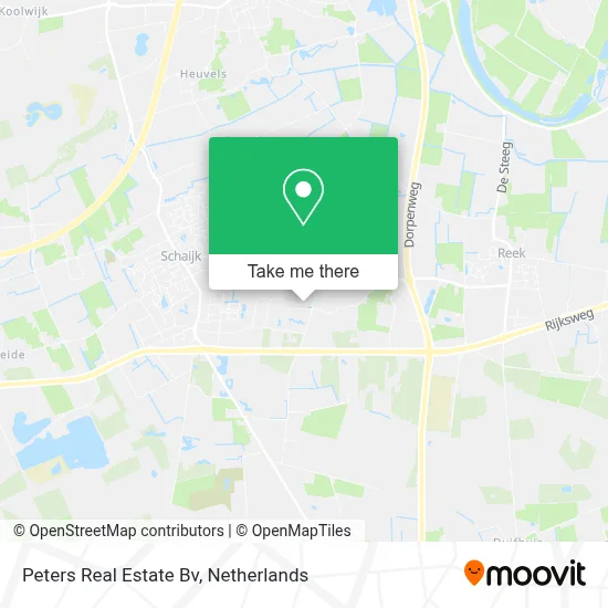 Peters Real Estate Bv map