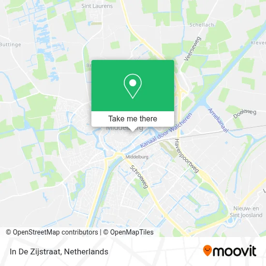 In De Zijstraat map