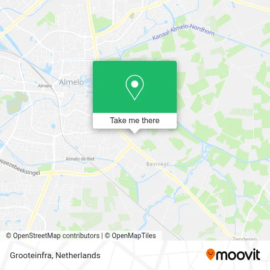 Grooteinfra map