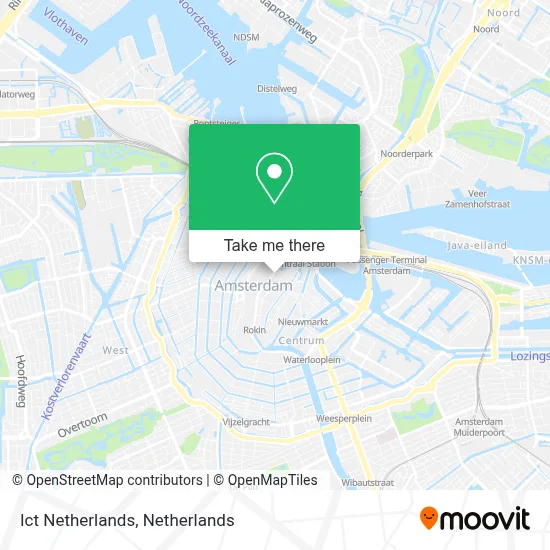 Ict Netherlands map