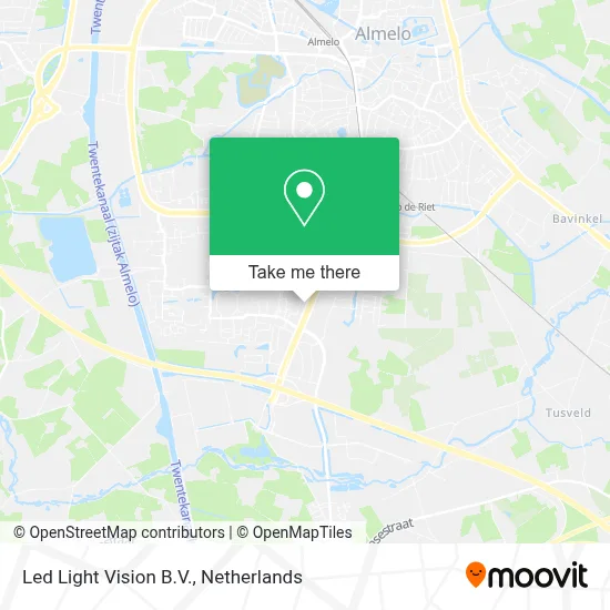Led Light Vision B.V. map