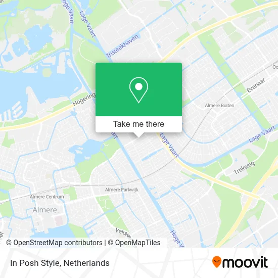 In Posh Style map