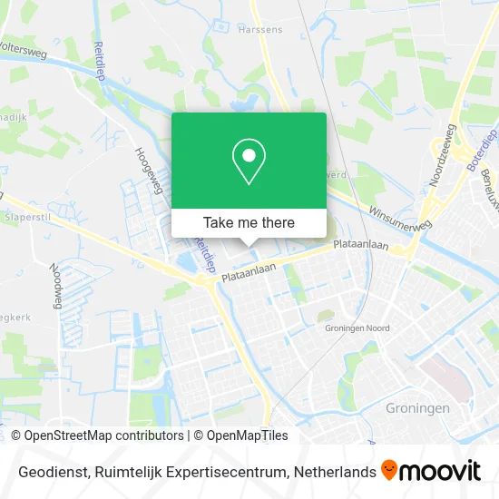Geodienst, Ruimtelijk Expertisecentrum map