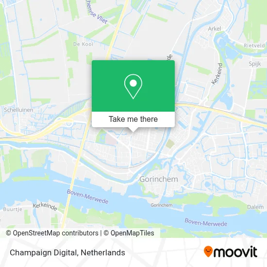 Champaign Digital map