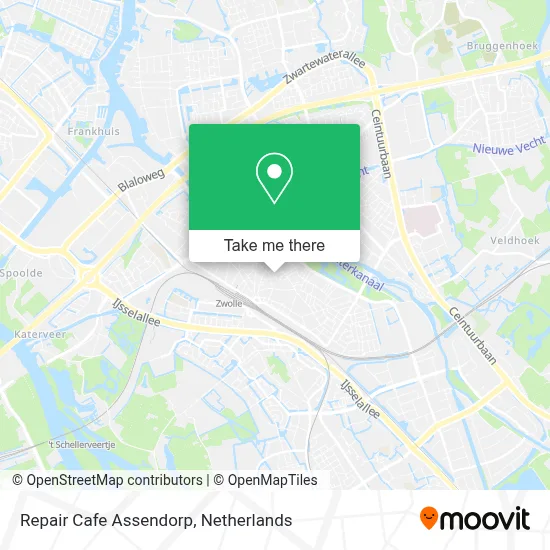 Repair Cafe Assendorp map