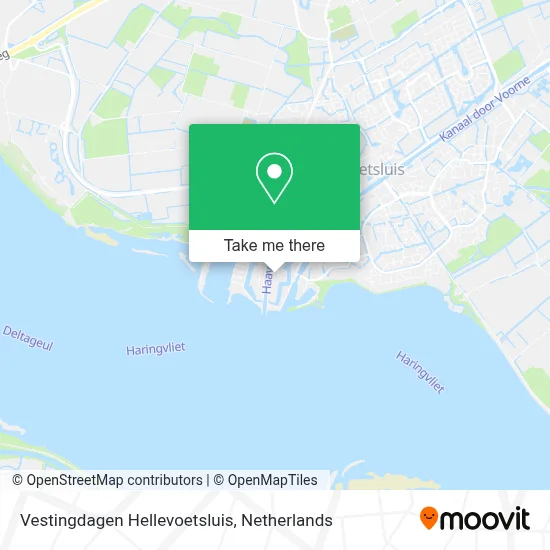 Vestingdagen Hellevoetsluis map