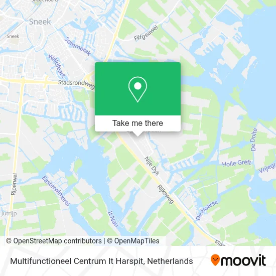 Multifunctioneel Centrum It Harspit map