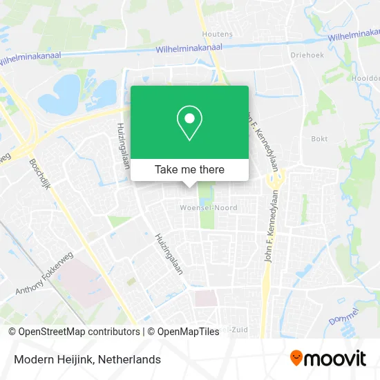 Modern Heijink map