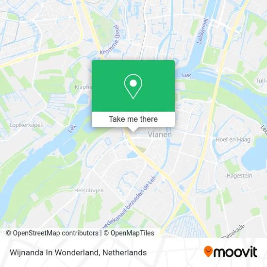 Wijnanda In Wonderland map