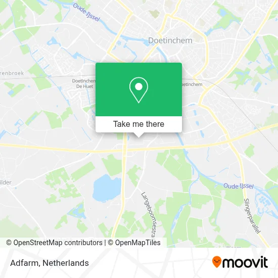 Adfarm map