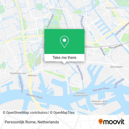 Persoonlijk Rome map