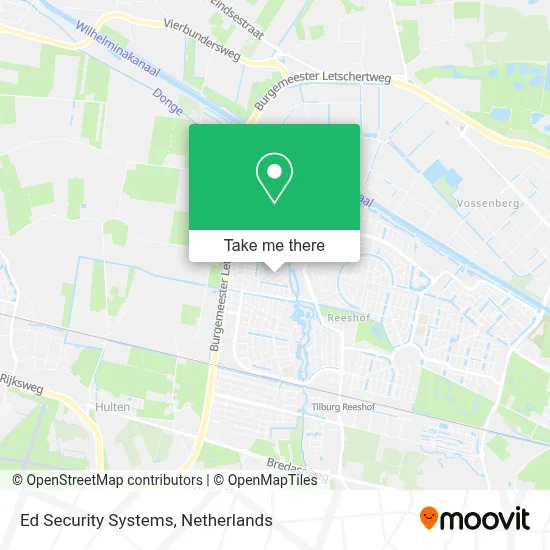 Ed Security Systems map