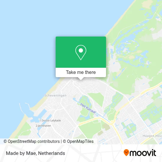Made by Mae map