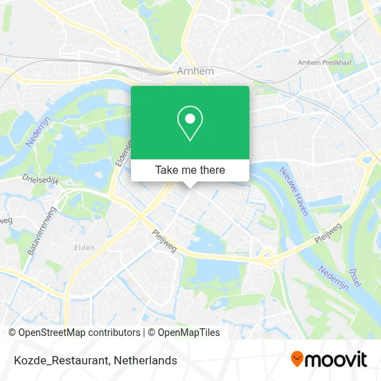 Kozde_Restaurant map