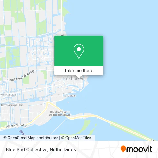 Blue Bird Collective map