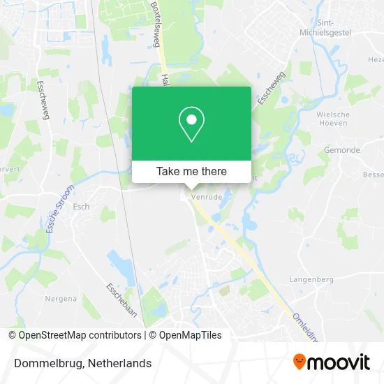 Dommelbrug map