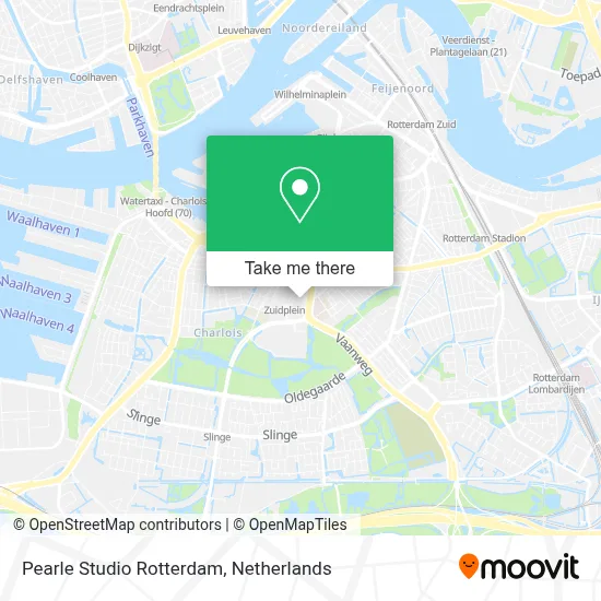 Pearle Studio Rotterdam Karte