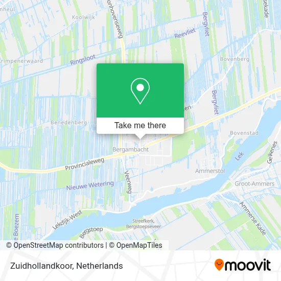 Zuidhollandkoor map