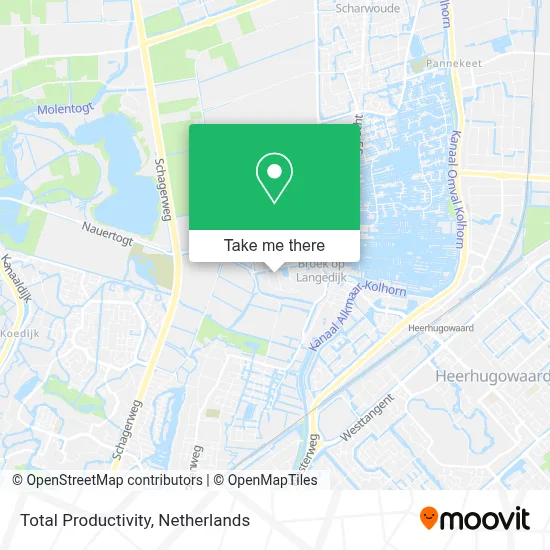 Total Productivity map
