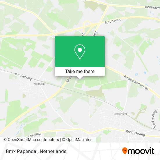 Bmx Papendal map