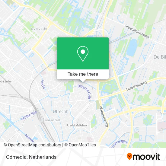 Odmedia map