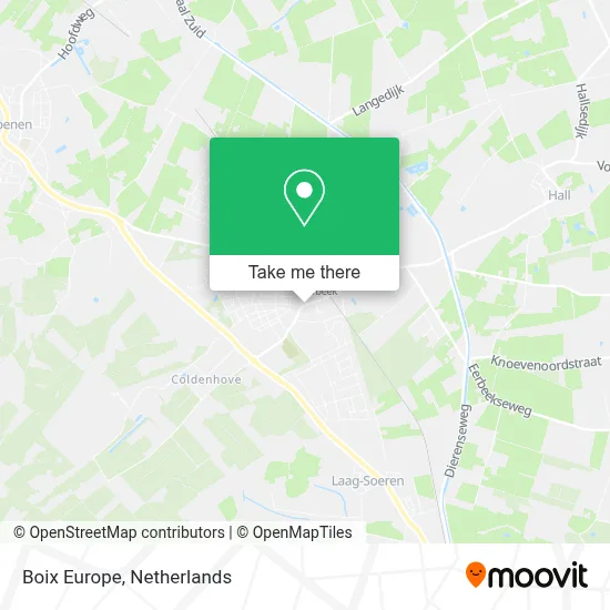 Boix Europe map
