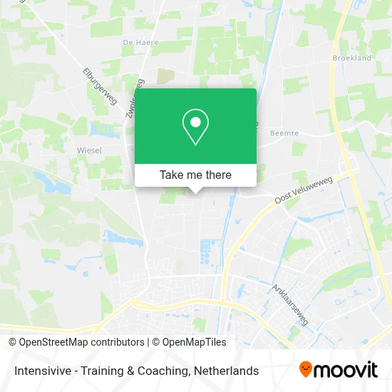 Intensivive - Training & Coaching map