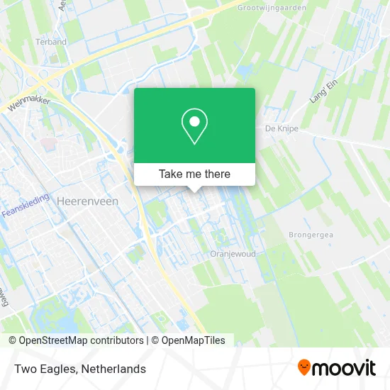 Two Eagles map