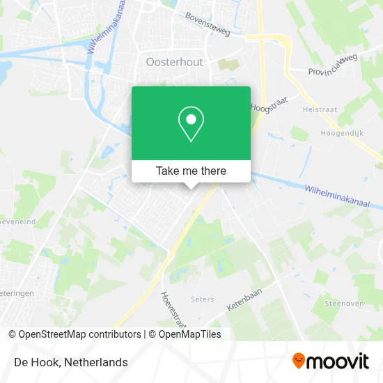 De Hook map