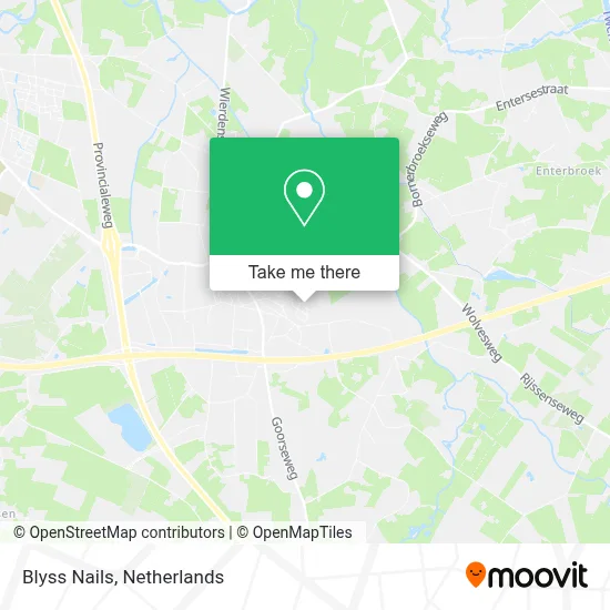 Blyss Nails map