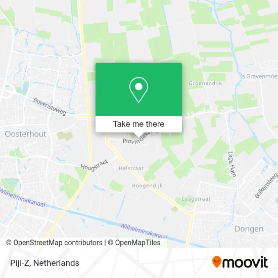 Pijl-Z map
