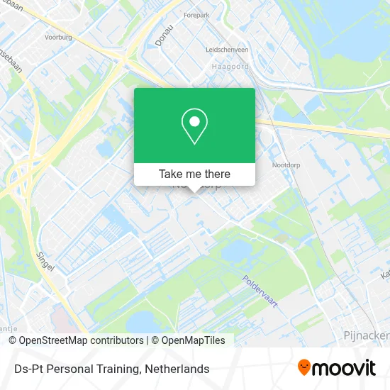 Ds-Pt Personal Training map