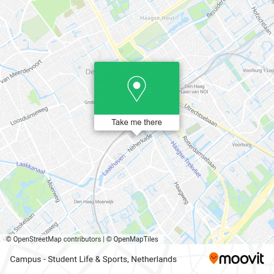 Campus - Student Life & Sports map