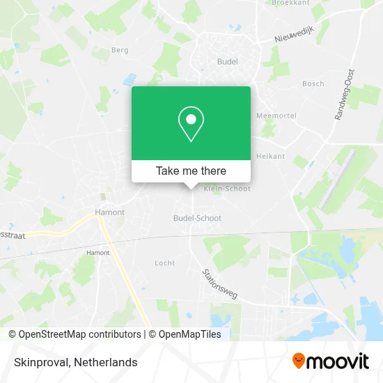 Skinproval map