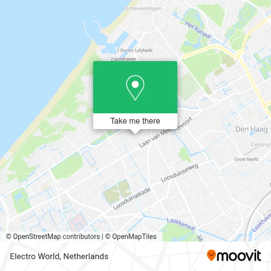 Electro World map