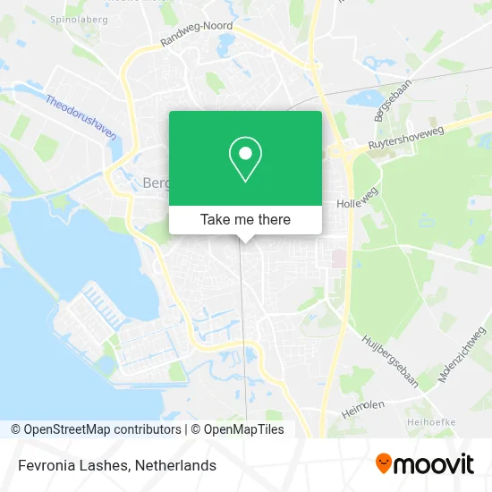 Fevronia Lashes map