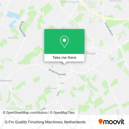 Q-Fin Quality Finishing Machines map
