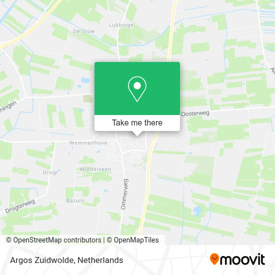Argos Zuidwolde map