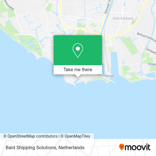 Bald Shipping Solutions map