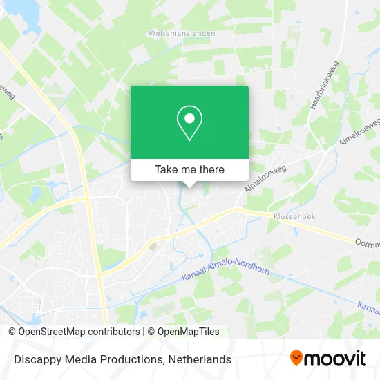 Discappy Media Productions map