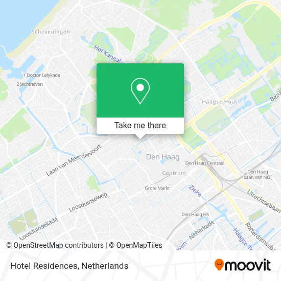 Hotel Residences map